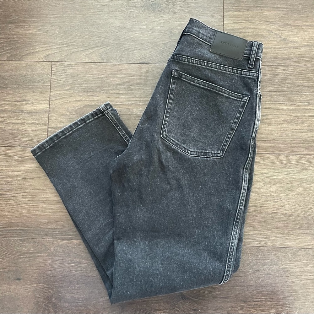 Everlane Cheeky Bootcut Jean in Washed Black sz 28